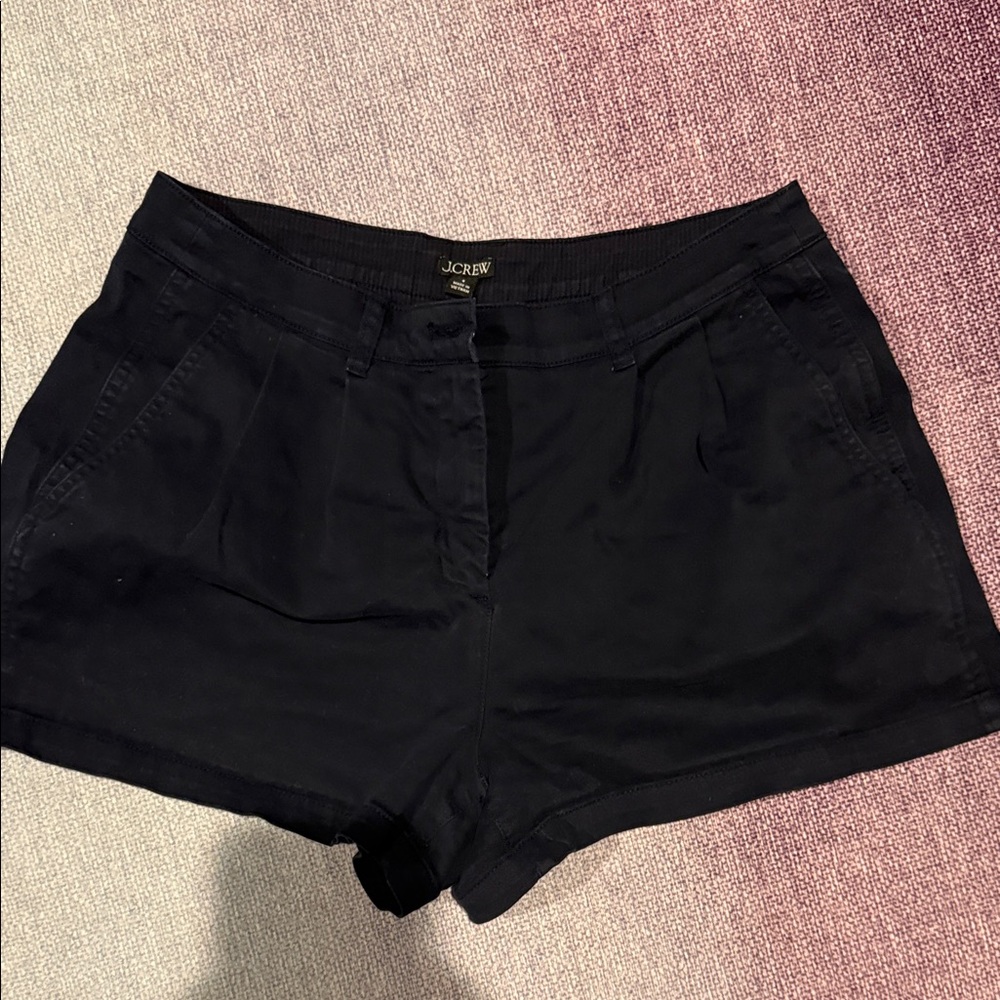 J. Crew Navy pleated Women's Shorts
